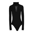 【送料無料】 マルタンマルジェラ レディース Tシャツ トップス Bodysuits Black
