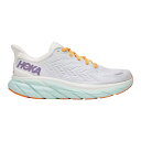 ホカオネオネ レディース ランニング スポーツ HOKA Women's Clifton 8 Running Shoes Blanc De Blanc