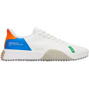 Gフォア メンズ ゴルフ スポーツ G/Fore Men's G.112 P.U. Leather Color Block Golf Shoes Snow