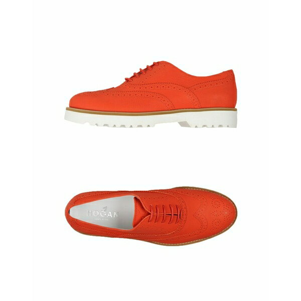 【送料無料】 ホーガン レディース オックスフォード シューズ Lace-up shoes Orange