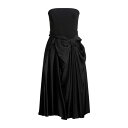 【送料無料】 ビクターアンドロルフ レディース ワンピース トップス Midi dresses Black