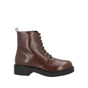 【送料無料】 エンメ バイ マレラ レディース ブーツ シューズ Ankle boots Brown