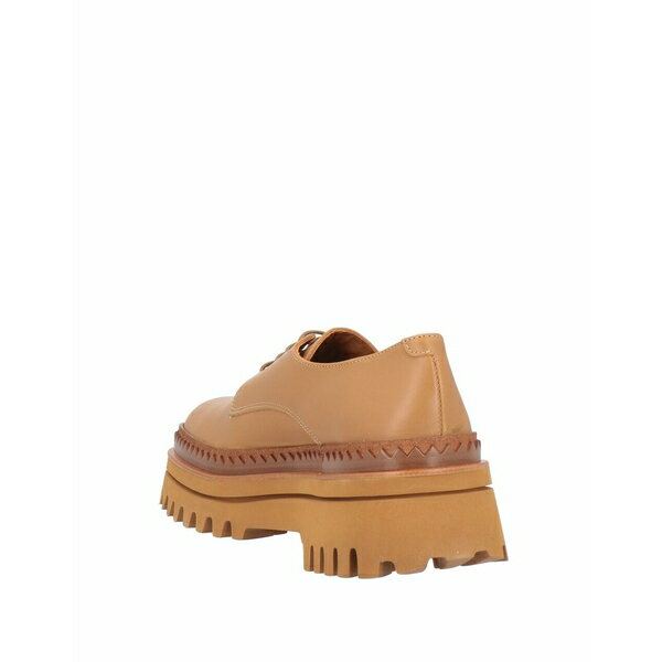 【送料無料】 エルヴィオ ザノン レディース オックスフォード シューズ Lace-up shoes Camel 3