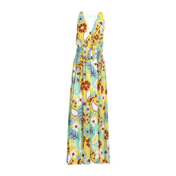 【送料無料】 フェデーリ レディース ワンピース トップス Maxi dresses Yellow