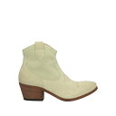     W e[ fB[X u[c V[Y Ankle boots Light green