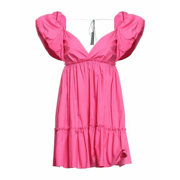  エーケプ レディース ワンピース トップス Mini dresses Fuchsia