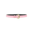 ヴェルサーチ ベルト（レディース） 【送料無料】 ベルサーチ レディース ベルト アクセサリー Belts Pink