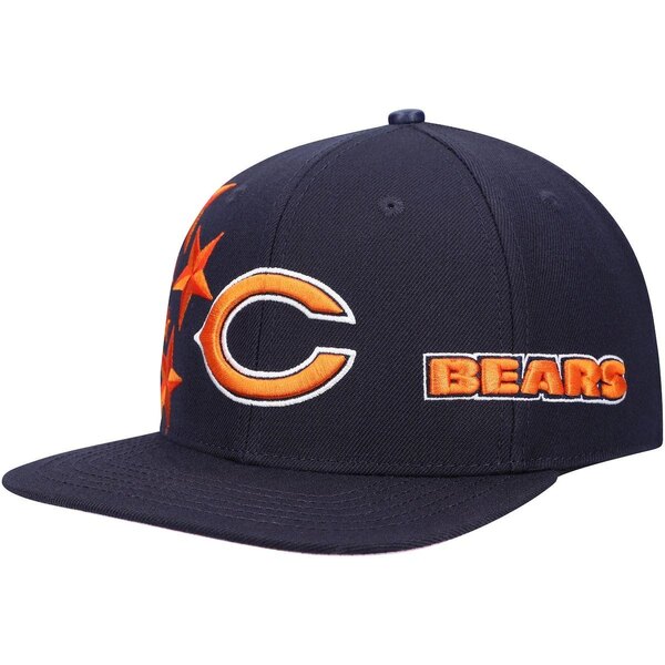 超激安国産 プロスタンダード メンズ 帽子 アクセサリー Men's Pro Standard Chicago Bears Navy Stars Snapback Hat Navy：asty 好評再入荷