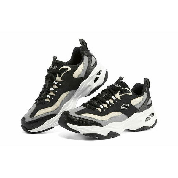 Skechers スケッチャーズ メンズ スニーカー 【Skechers D'Lites 4.0 'Black White' 237409-BKW】 サイズ US_8.5(26.5cm)