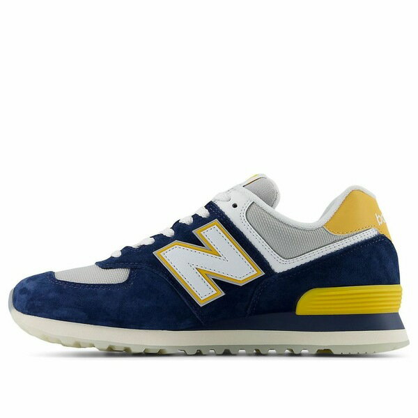 New Balance ニューバランス メンズ スニーカー 【New Balance 574 'Navy White Yellow' U574PGG】 サイズ US_M_4.5