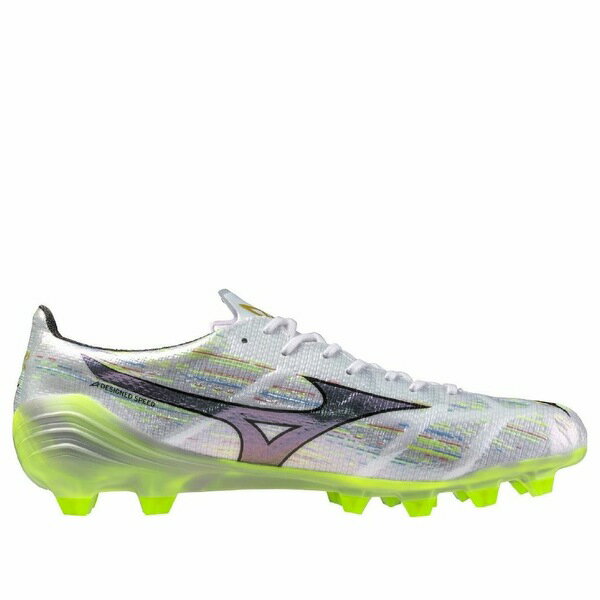 Mizuno ミズノ メンズ スニーカー 【Mizuno Alpha 2 Elite FG 'Silver Neon' P1GA256209】 サイズ US_7.5(25.5cm)