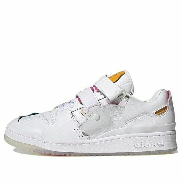 adidas アディダス メンズ スニーカー 【adidas Originals Forum 84 Low x FiSN 'White Pink' GY2416】 サイズ US_M_3.5
