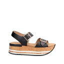 【送料無料】 ホーガン レディース サンダル シューズ Sandals Black