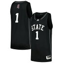 アディダス メンズ ユニフォーム トップス 1 Mississippi State Bulldogs adidas Swingman Basketball Jersey Black