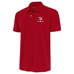 アンティグア メンズ ポロシャツ トップス Austin Dillon Antigua Tribute Polo Red