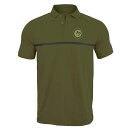 xEFA Y |Vc gbvX Dallas Stars Levelwear Delta Sector Raglan Polo Olive