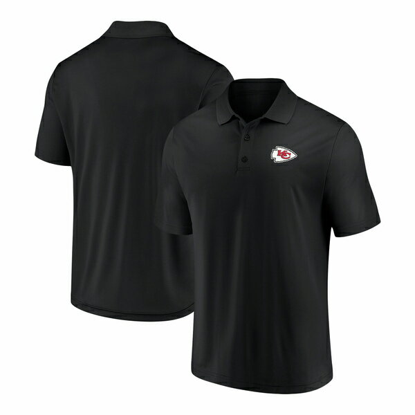 t@ieBNX Y |Vc gbvX Kansas City Chiefs Fanatics Branded Component Polo Black