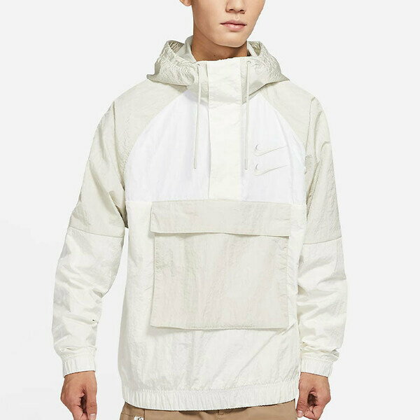 Nike ナイキ メンズ スニーカー 【Men's Nike As Nsw Swoosh Jkt Wvn Nfs Casual Sports Woven Jacket Autumn White DJ0477-072】 サイズ US_M_XXL