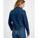 スタイルアンドコー レディース ジャケット＆ブルゾン アウター Women 039 s Classic Relaxed Denim Trucker Jacket, Created for Macy 039 s Cosmos