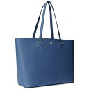 ラルフローレン レディース トートバッグ バッグ Karly Crosshatch Leather Large Tote Pale Azure