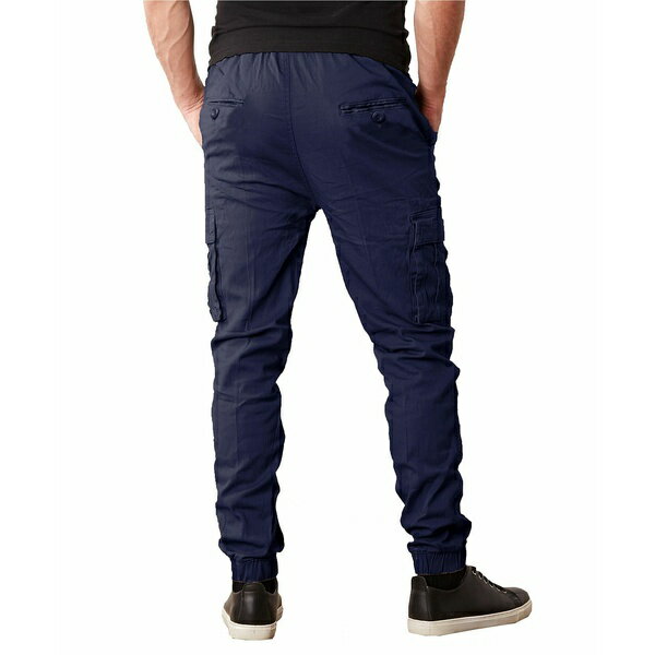 ギャラクシーバイハルビック メンズ カジュアルパンツ ボトムス Men 039 s Slim Fit Stretch Cargo Jogger Pants Navy