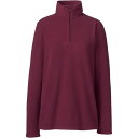 ランズエンド レディース ジャケット＆ブルゾン アウター Women 039 s School Uniform Lightweight Fleece Quarter Zip Pullover Burgundy