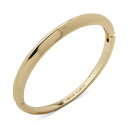 ANC fB[X uXbgEoOEANbg ANZT[ Gold-Tone Slim Hinged Bangle Bracelet Gold