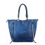 ɥȥ ǥ ȡȥХå Хå Women's Barracuda Hand Painted Clasp Closure Tote Bag Blue