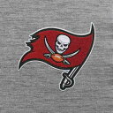 アンティグア レディース パーカー・スウェットシャツ アウター Tampa Bay Buccaneers Antigua Women's Victory Chenille Pullover Hoodie Heathered Gray 2