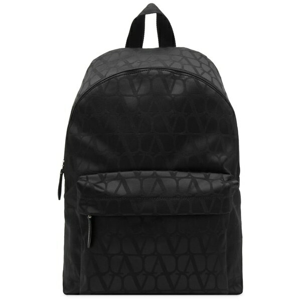 ヴァレンティノ メンズ バックパック・リュックサック バッグ Valentino Tonal Icon Backpack Black