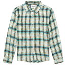 コリドール メンズ シャツ トップス Corridor Yeti Acid Plaid Shirt Neutrals