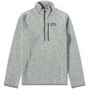 パタゴニア パタゴニア メンズ パーカー・スウェットシャツ アウター Patagonia Better Sweater 1/4 Zip Jacket Grey