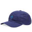 メゾンキツネ メンズ 帽子 アクセサリー Maison Kitsune Fox Head Patch 6P Cap Blue