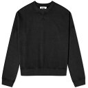 ワイエムシー レディース パーカー スウェットシャツ アウター YMC Earth Almost Grown Sweatshirt Black