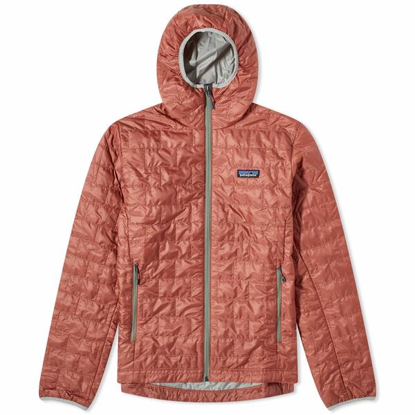 パタゴニア メンズ パーカー・スウェットシャツ アウター Patagonia Nano Puff Hoodie Red