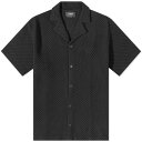 リプレゼント メンズ シャツ トップス Represent Ottomon Rib Shirt Black