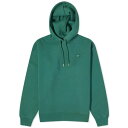 ]Lcl fB[X p[J[EXEFbgVc AE^[ Maison Kitsune Tonal Fox Head Patch Comfort Hoodie Green