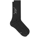 AR[hEH[ Y C A_[EFA A-COLD-WALL* Bracket Socks Black