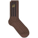 AfB_X Y C A_[EFA Adidas x Blondey Top-Draw Sock Brown