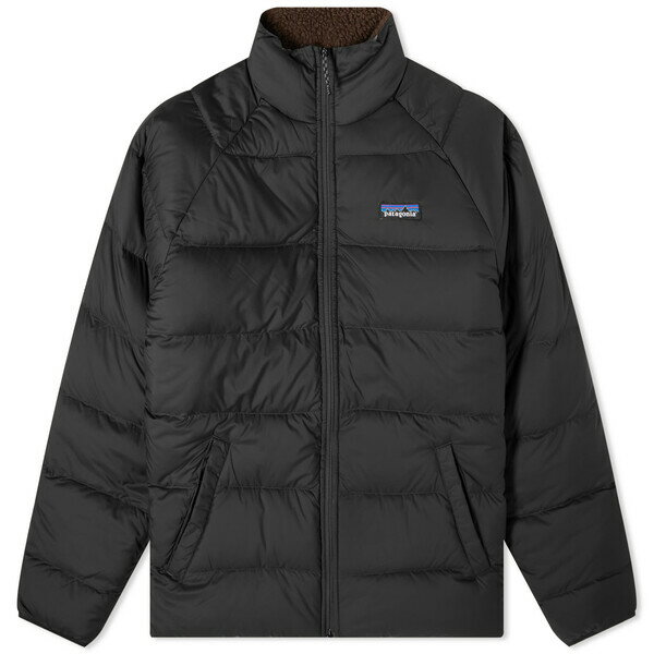 パタゴニア ダウンジャケット メンズ パタゴニア メンズ ジャケット＆ブルゾン アウター Patagonia Reversible Silent Down Jacket Black