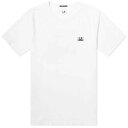 V[s[Jpj[ Y TVc gbvX C.P. Company Patch Logo T-Shirt White