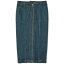 å ǥ  ܥȥॹ Eckhaus Latta Denim Zip Skirt Blue