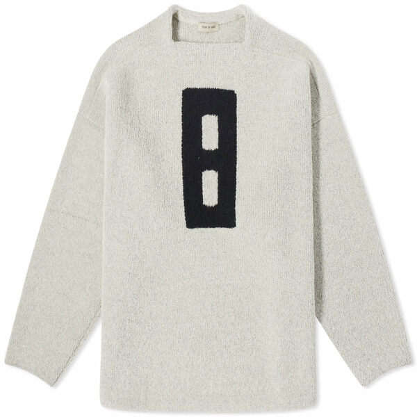 ե֥å  ѡåȥ  Fear of God 8 Boucle Relaxed Jumper Grey