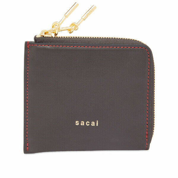 サカイ メンズ 財布 アクセサリー Sacai Bicolour Half Wallet Multi