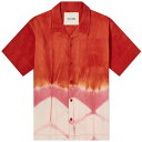 ストーリーエムエフジー メンズ シャツ トップス Story mfg. Greeting Vacation Shirt Red