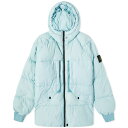 ストーンアイランド ストーンアイランド メンズ ジャケット＆ブルゾン アウター Stone Island Crinkle Reps Hooded Down Jacket Blue