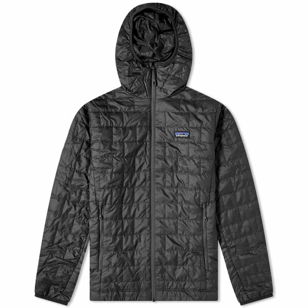 パタゴニア メンズ ジャケット＆ブルゾン アウター Patagonia Nano Puff Hoodie Black