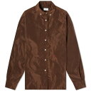 サックス・ポッツ レディース シャツ トップス Saks Potts Rosalie Shirt Brown