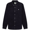 カーハート シャツ メンズ カーハート メンズ シャツ トップス Carhartt WIP Madison Cord Shirt Blue