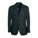 【送料無料】 カルーゾ メンズ ジャケット&ブルゾン アウター Blazers Green